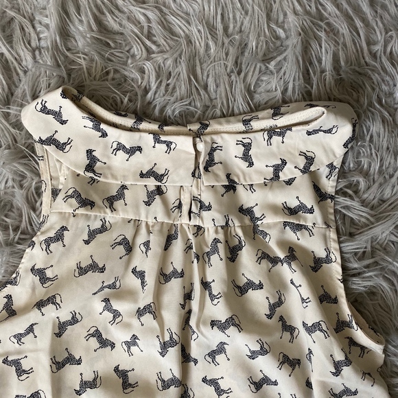 To the Nines Sleeveless Top in Zebras - Picture 8 of 8